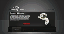 Desktop Screenshot of clean-sweep-services.net